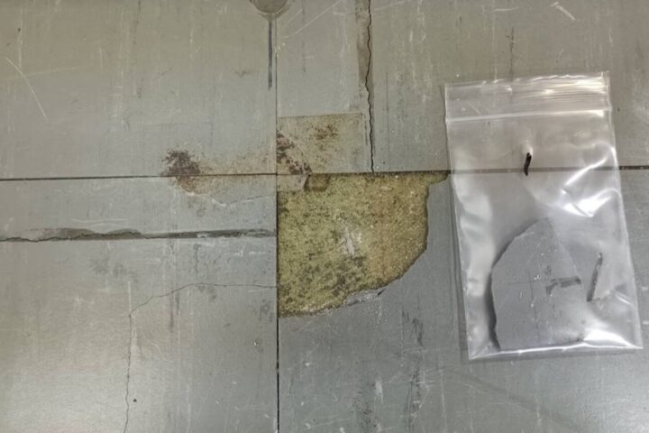某空港改修工事の調査写真