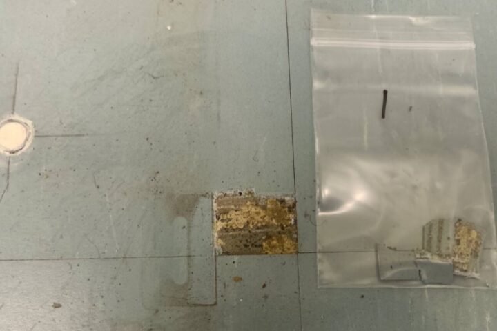 某空港更新工事の調査写真