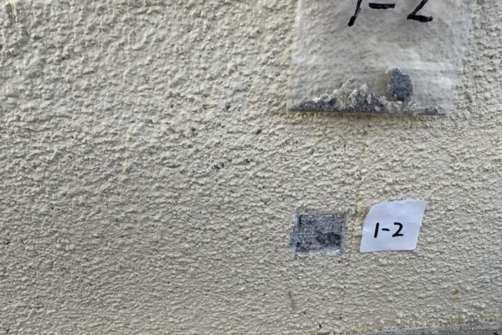某小学校11校アスベスト含有調査の調査写真