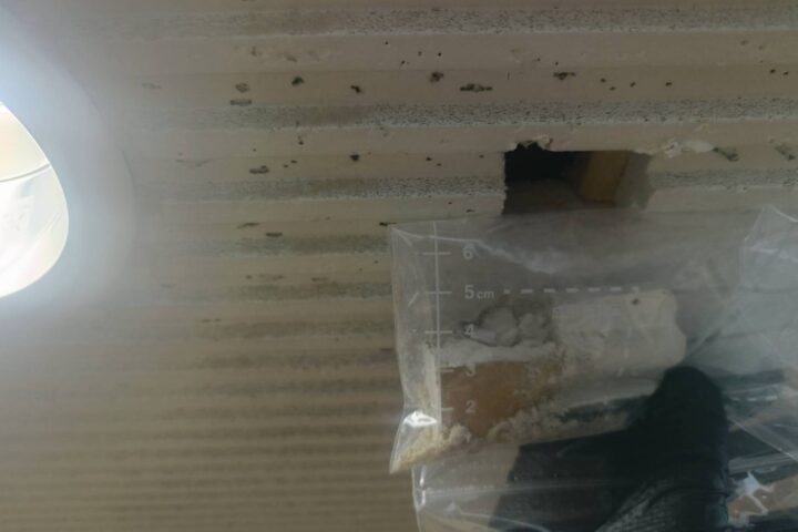 某老後施設改修工事の調査写真
