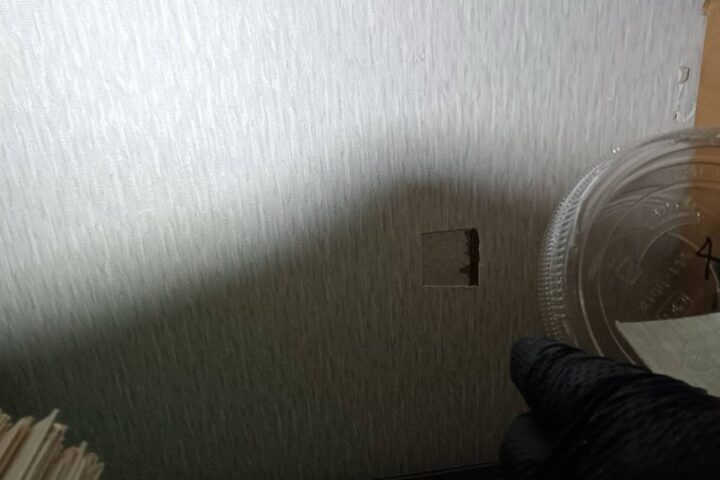 某事務所改修工事の調査写真