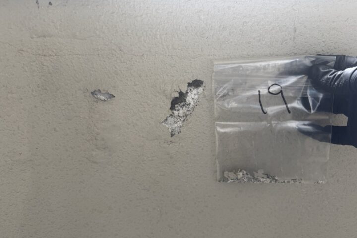 某マンション改修工事の調査写真