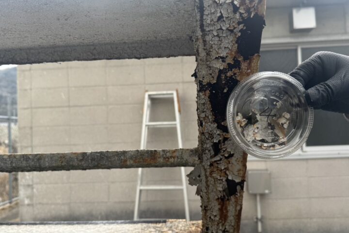 某水道施設改修工事の調査写真