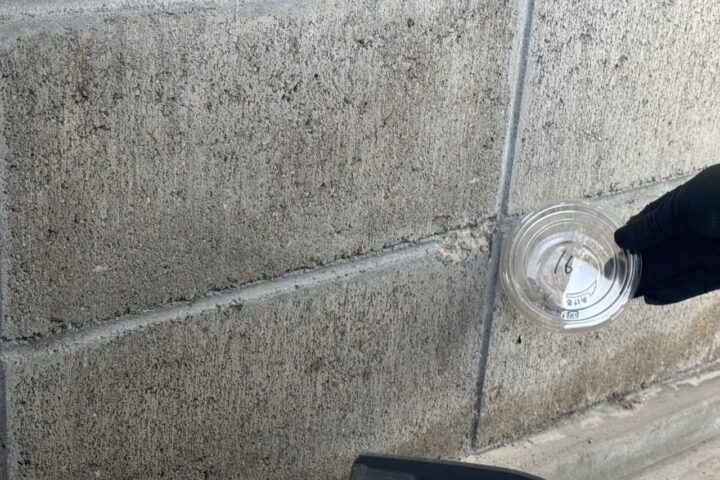 某水道施設改修工事の調査写真