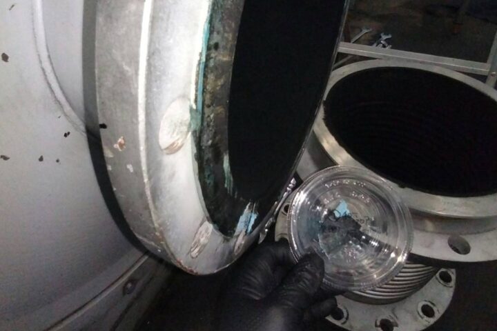 某工場改修工事の調査写真