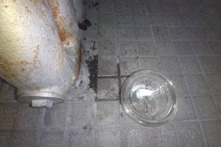 某会館解体工事の調査写真