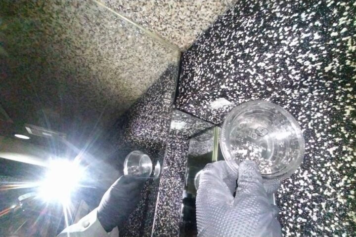 某給水管改修工事の調査写真
