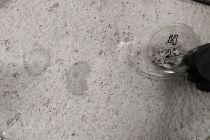 某空港改修工事の調査写真