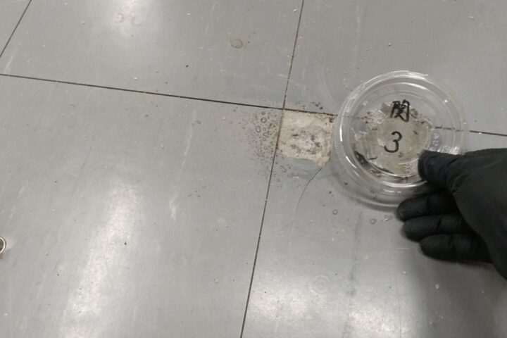 某空港改修工事の調査写真