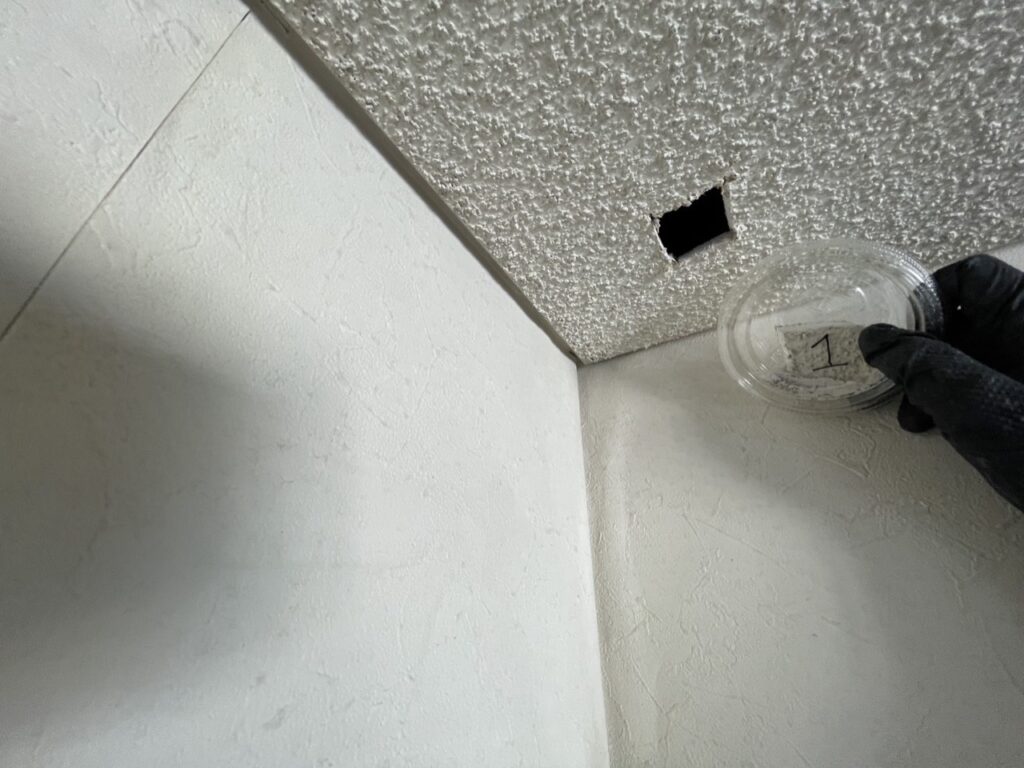 某マンション改修工事の調査写真