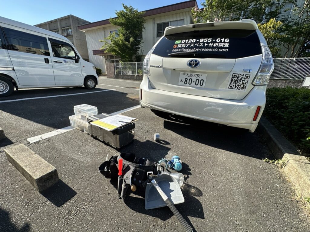 某病院様病棟内改修工事の調査写真