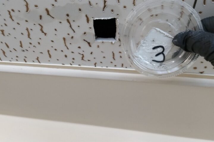 マンション改修工事の調査写真