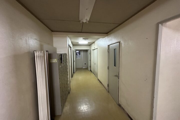 医療機関建物解体工事の調査写真