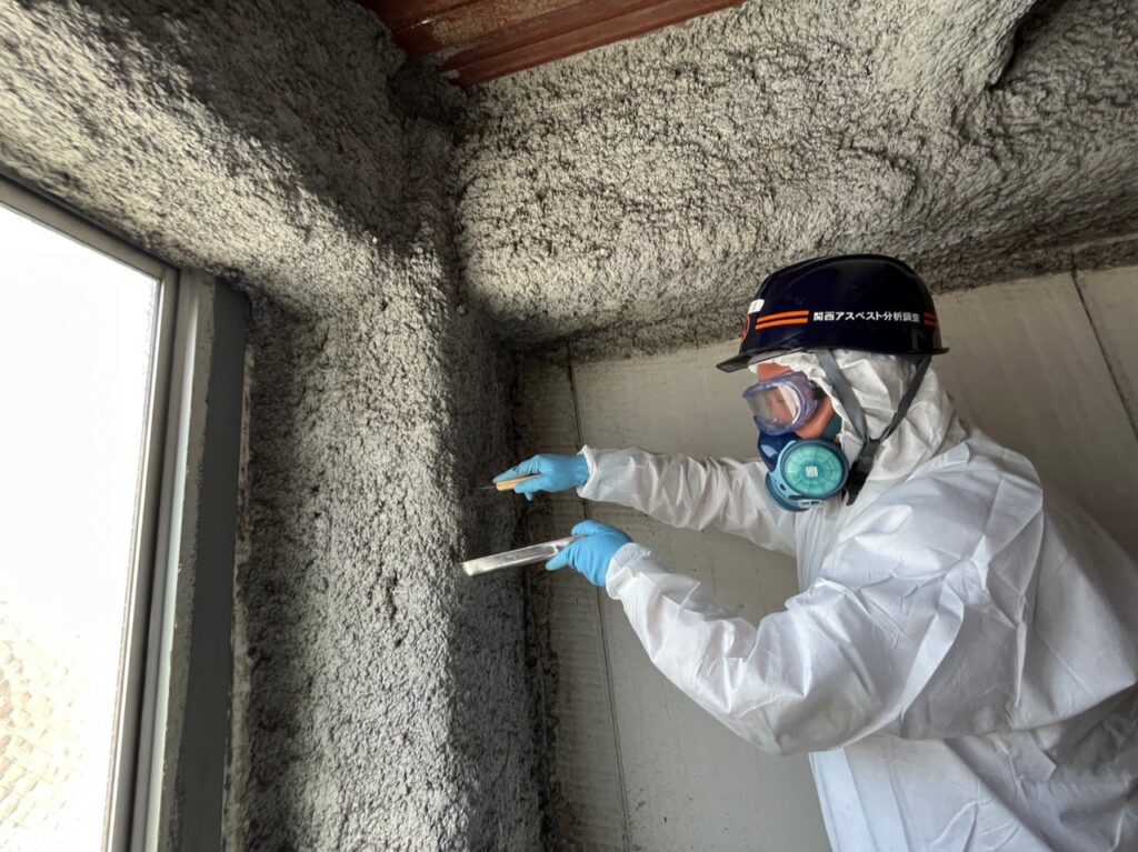 鉄骨8階建ビルの調査写真
